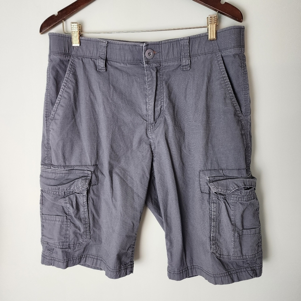 Urban Outfitters Relaxed Cargo Shorts Gray Size 34